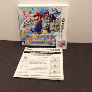 Nintendo 3DS Mario Party Island Tour CIB Complete Mario Party: Island Tour 3d